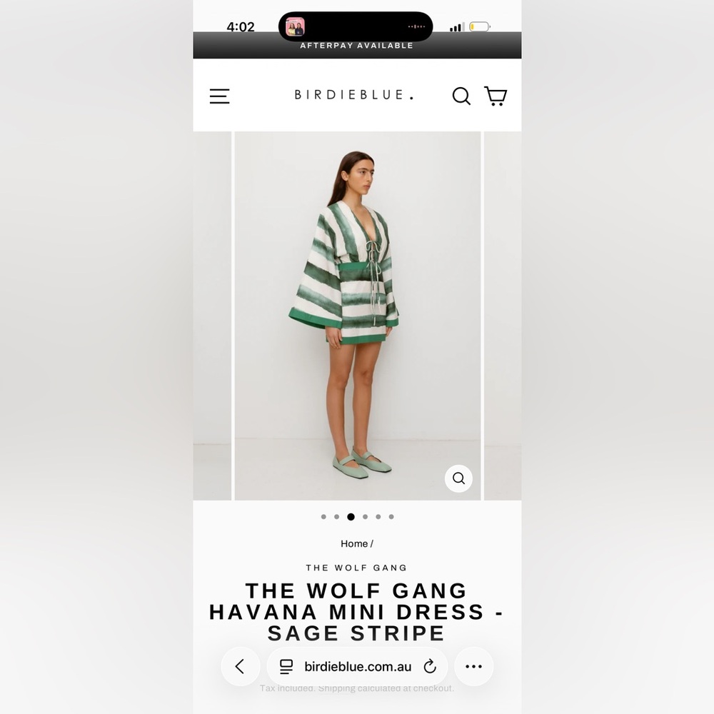 The Wolf Gang Havana mini dress